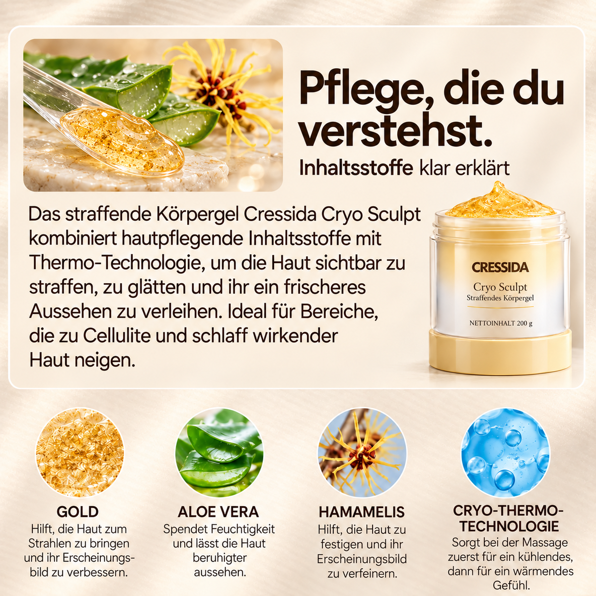 CryoSculpt – Straffendes Körpergel