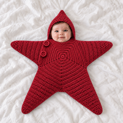 Kuschelstern | Baby-Einschlaganzug