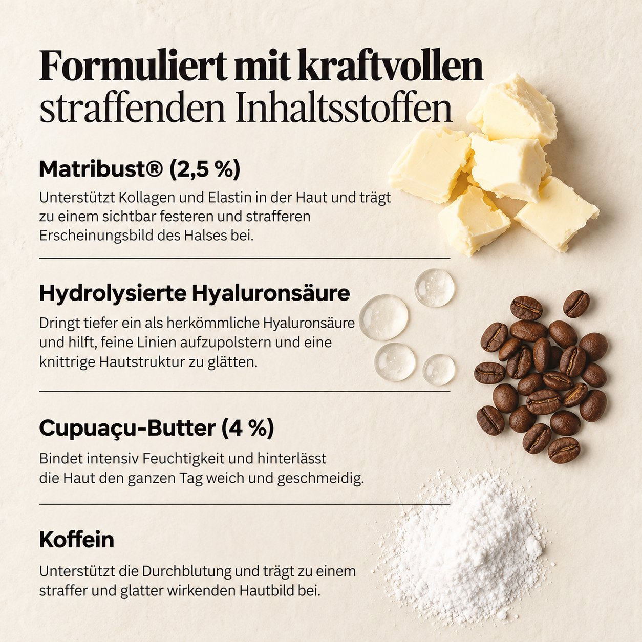 Straffende Hals- & Dekolleté-Creme