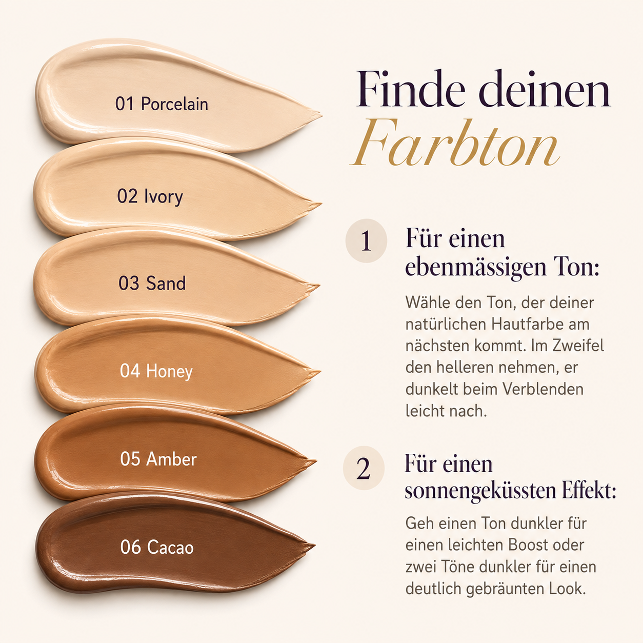 NUDÉA | Körper Make-Up