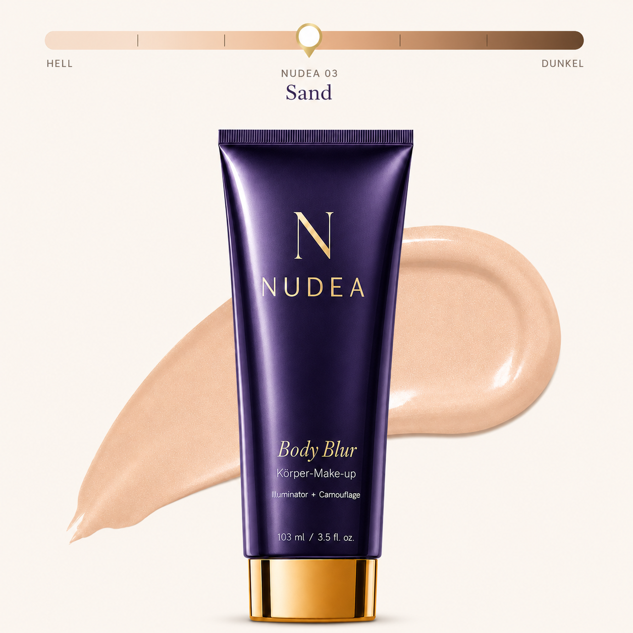 NUDÉA | Körper Make-Up
